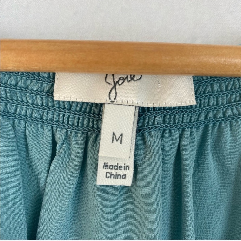 Joie Cotati Split Neck Top Size Medium - image 3